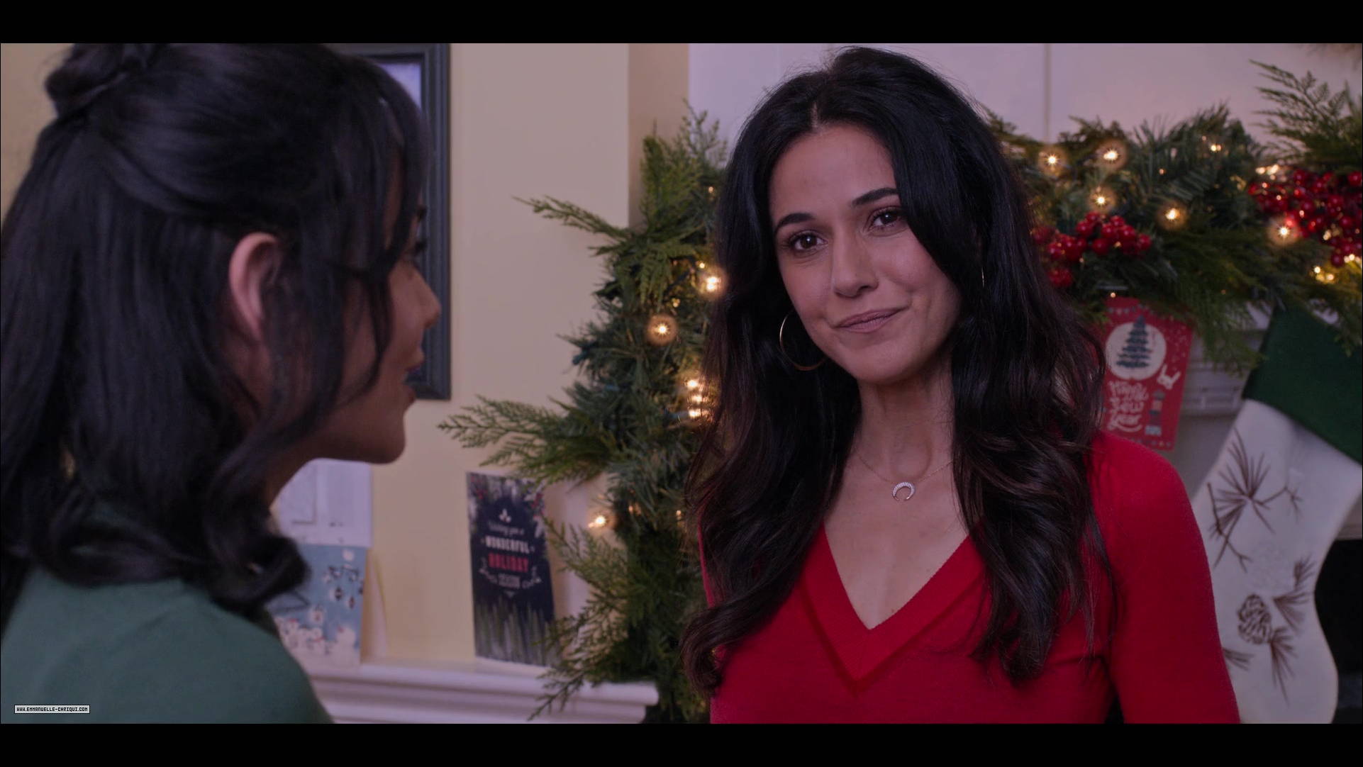 Emmanuelle Chriqui in "The Knight Before Christmas"